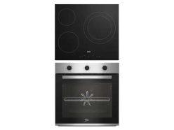 Ofertón! Pack de horno y placa vitrocerámica Beko BBSE12122XD con SteamShine a 254€
