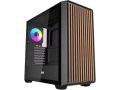Chollo! Caja PC Darkflash DS900WD ATX con vidrio templado y frontal de madera a 49,9€