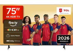 Descuento Amazon! Televisor TCL 75V6D 4K de 75″ a 499€