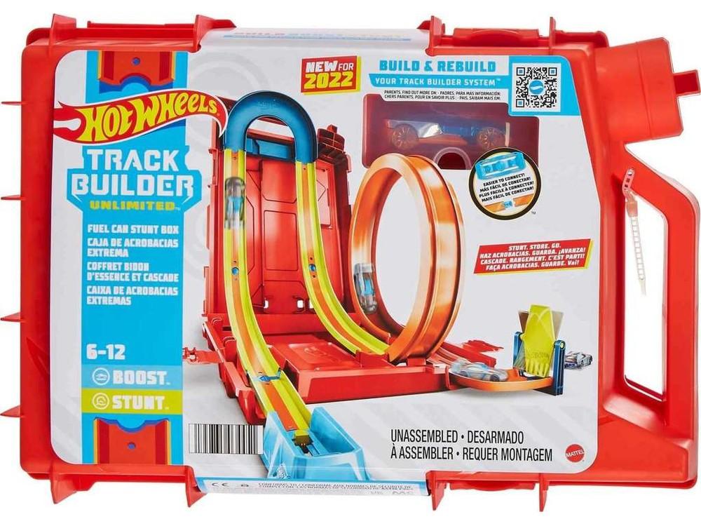 Hot Wheels Track Builder Unlimited Fuel Can Stunt Box HDX78