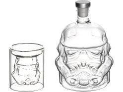 Chollo Amazon! Juego decantador de cristal Hanseküche 750 ml con 2 vasos de chupito a 13,6€