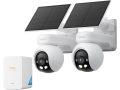 Preciazo Amazon! Kit Imou AOV Track Plus de 2 cámaras solares 4K con Hub y 32GB a 284€