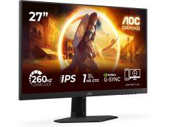 Ofertón Amazon! Monitor AOC 27G4ZRE de 27″ Full HD Fast IPS 260Hz a 89€