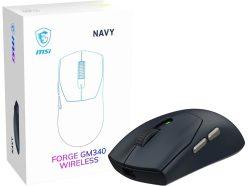 Ofertón Amazon! Ratón gaming MSI Forge GM340 Wireless Navy a 17,99€