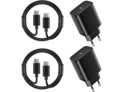 Rebaja Amazon! Pack 2 cargadores 45W USB-C a 16,1€