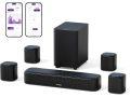Ofertón Amazon! Barra de sonido ULTIMEA Aura A40 7.1 con subwoofer de 4″ a 117,6€