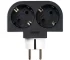 Simon Adaptador Giratorio Plug 2 Tomas 16A