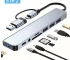 Hub USB-C 8 en 1 con lector SD