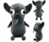 Peluche de Chihuahua 25 cm