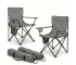 Pack de 2 sillas plegables de camping