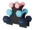 Juego de mancuernas hexagonales SONGMICS con soporte