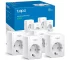 Pack de 4 enchufes inteligentes Tapo P100