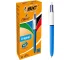 Pack 12 bolígrafos BIC 4 colores